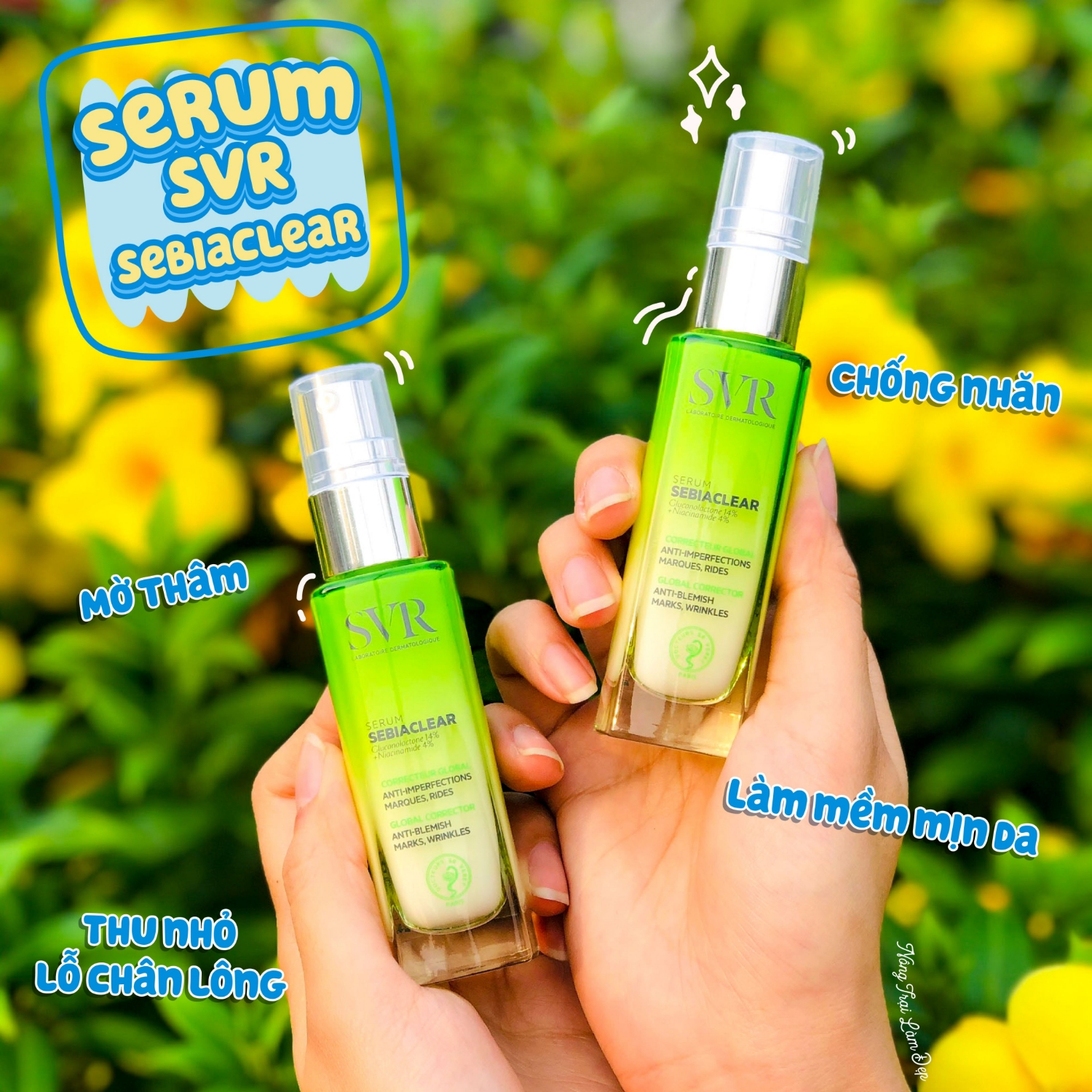 Serum Giúp Giảm Mụn, Mờ Vết Nám, Chống Nhăn SVR Sebiaclear