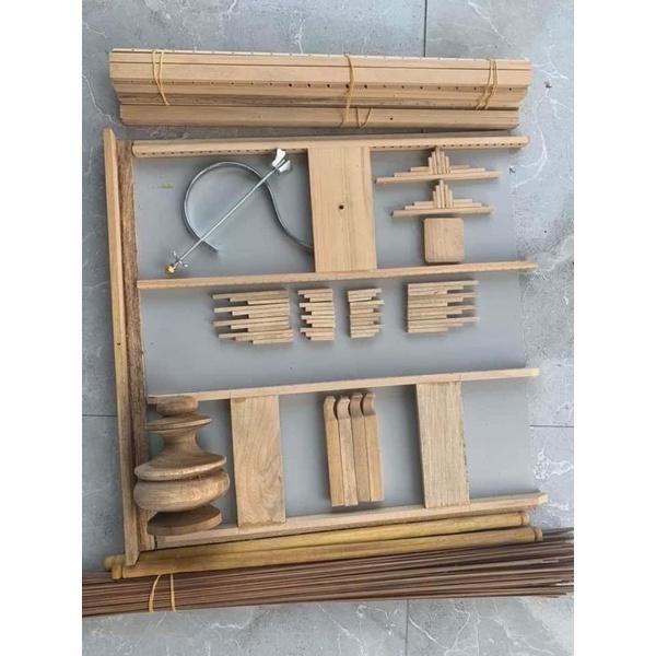 KHUNG LỒNG CHIM TỰ RÁP NAN SÍT BÁN SÚNG GỖ KIỀN