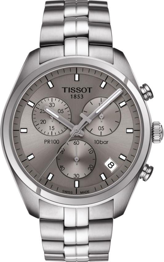 Đồng Hồ Nam Dây Thép Không Gỉ Tissot T101.417.11.071.00 (41mm) - Xám