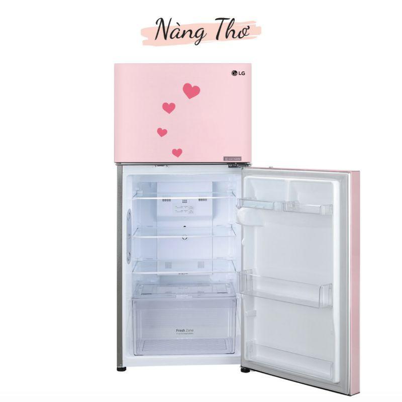 Decal tủ lạnh