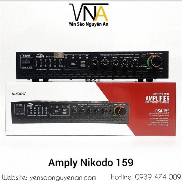 Amply Nikodo 159 (2 kênh) tải trọng 250 loa