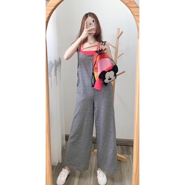 SET QUẦN YẾM CARO - CROP THUN HỒNG