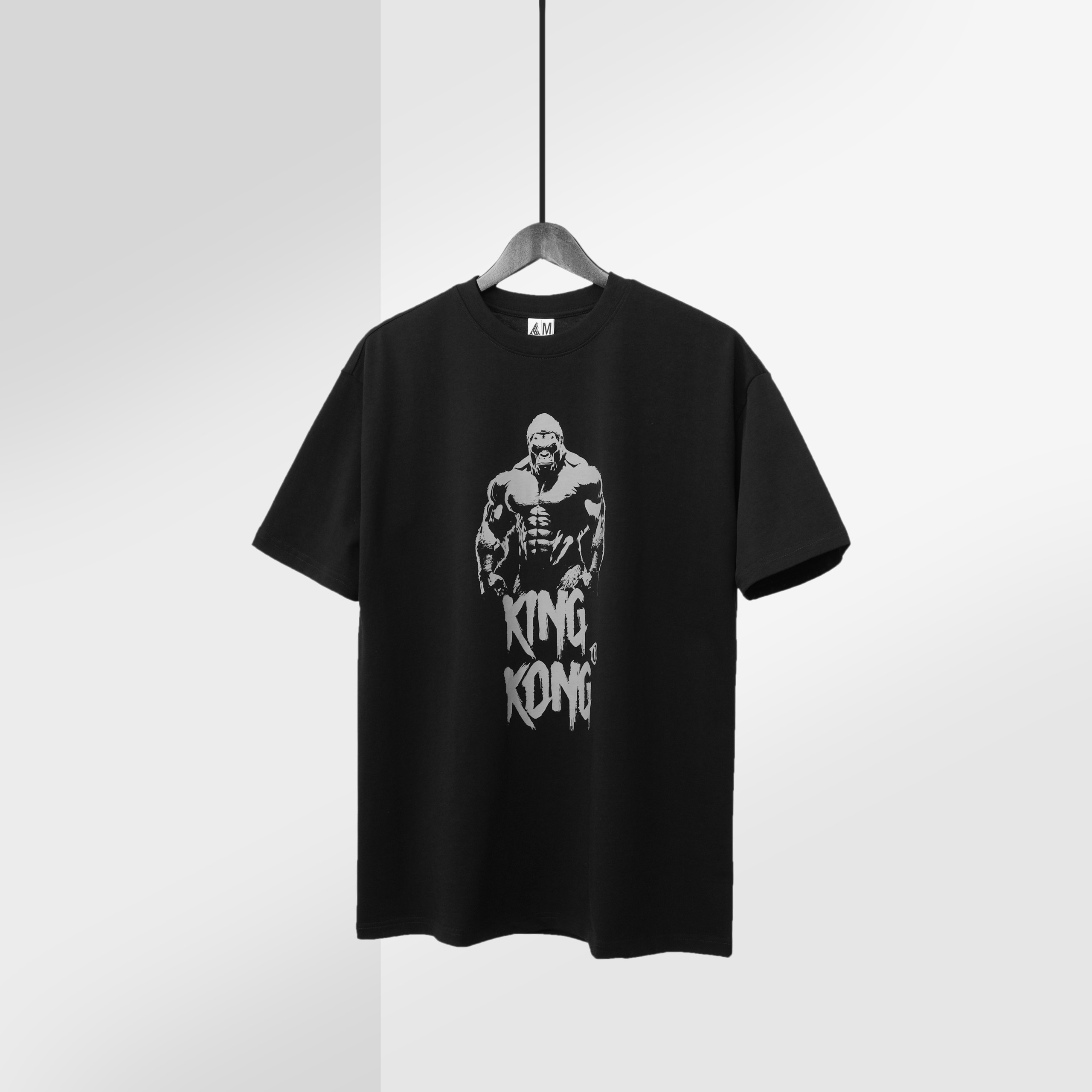 [Mẫu Mới T7] Áo Thun Unisex Nam Nữ Oversize Co Giãn In Biểu Tượng Khỉ Chúa – Local Brand TB KINGKONG SPORT WEAR