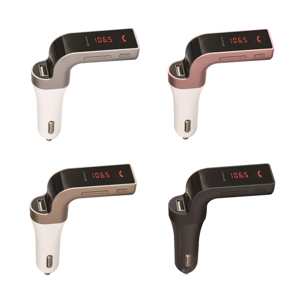 Car G7 Bluetooth FM Transmitter  Wireless Hands Free Modulator