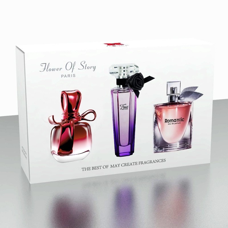 Combo 3 chai nước hoa thủy tinh nữ cao cấp 25ml / 1 chai mùi thơm quyến rũ , ngọt ngào nữ tính ,hộp đựng sang trọng ,lịch sự có thể dùng làm quà tặng