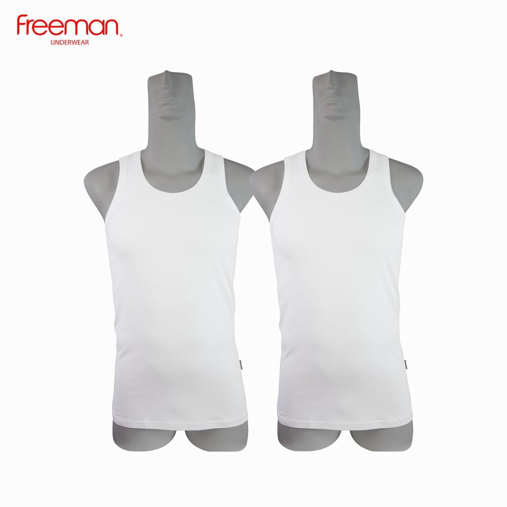 Combo 2 Áo thun nam ba lỗ cotton thông thoáng FREEMAN ASF208