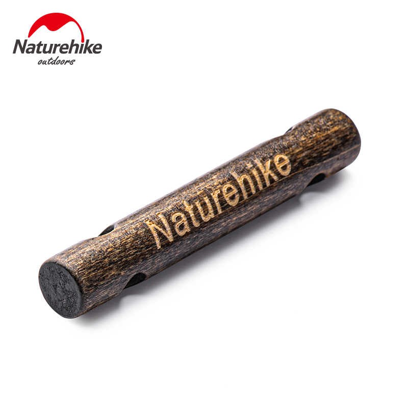 Đồ cắm trại bộ 2 móc tăng khoá gỗ Naturehike du lịch dã ngoại  căng lều A239