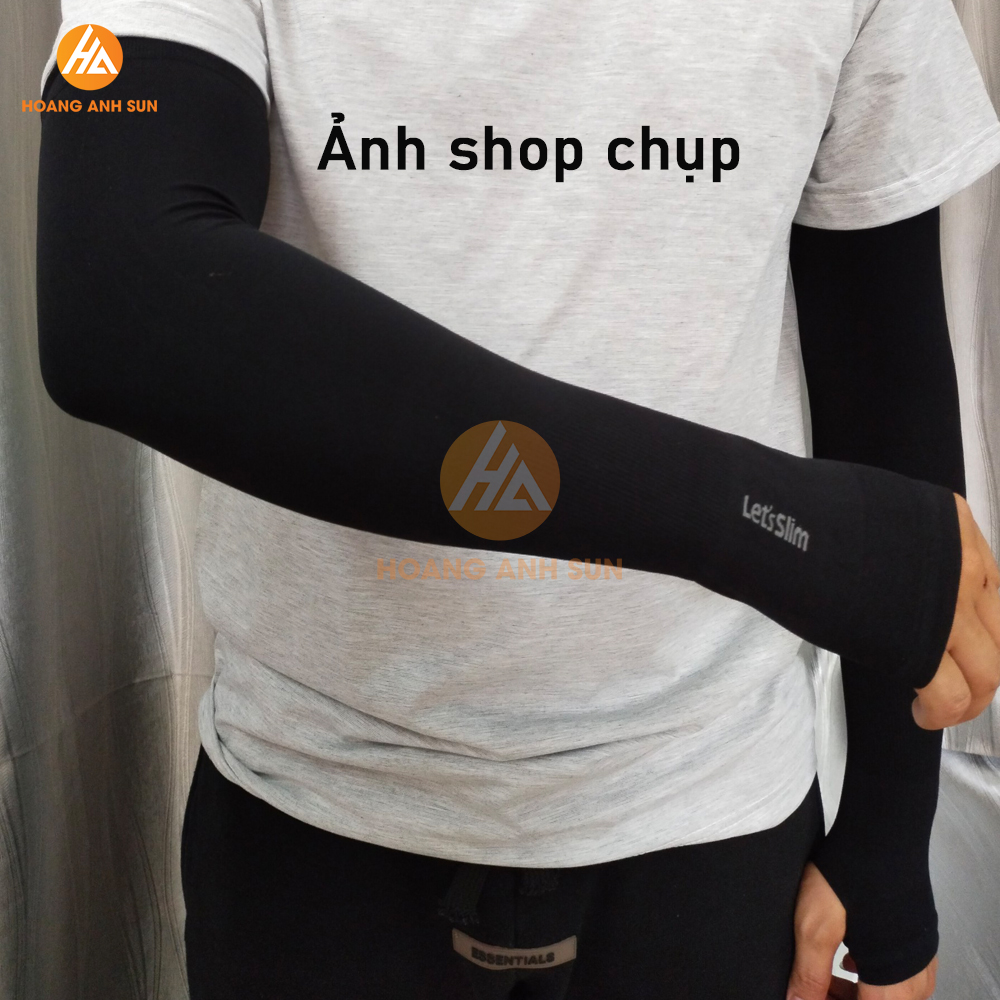 Găng tay chống nắng xỏ ngón Freesize cho nam và nữ, co giãn, thun lạnh, chất vải dày dặn, chống tia UV 95%
