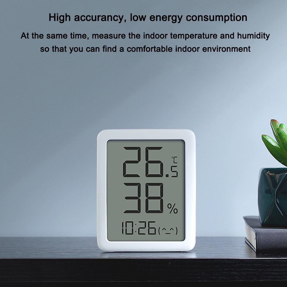 Temperature and Humidity Detector Household Office Baby's Room Hygrothermograph LCD Display Temperature and Humidity Meter Temperature Tester Hygrometer