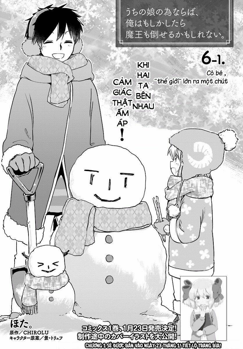 vì con gái, ngay cả ma vương tôi cũng có thể đánh bại chapter 6 1