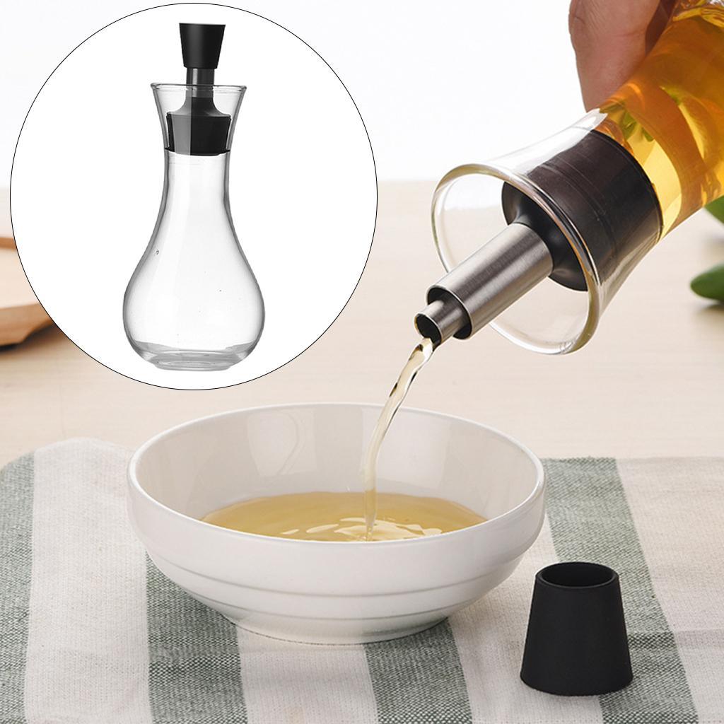 Oil Vinegar Dispenser Kitchen Supplies Oil Can Glass Olive Oil Dispenser 250ml