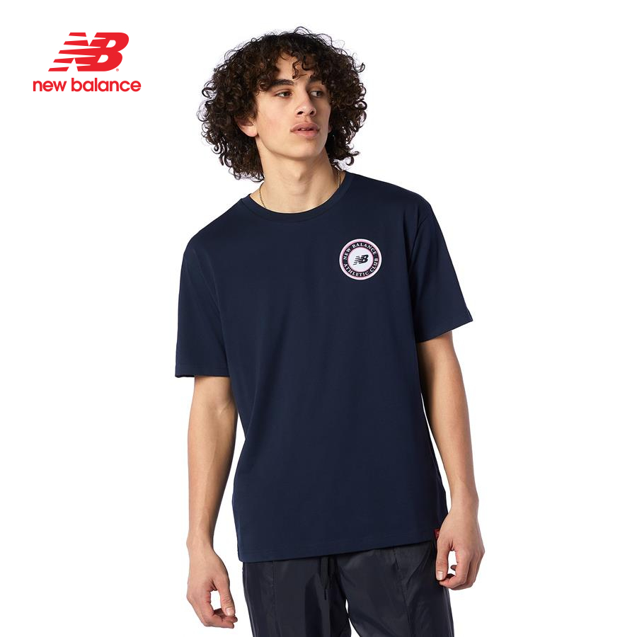 Áo thun tay ngắn thời trang nam New Balance ESSENTIALS ATHLETIC CLUB LOGO TEE - AMT13535ECL (form châu á)