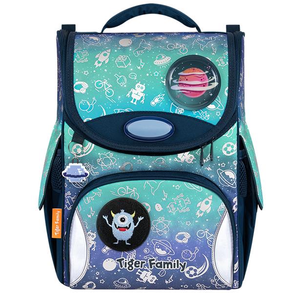 Cặp Chống Gù Nature Quest Schoolbag Pro - Space Things - Go Green - Tiger Family TGNQ-097A