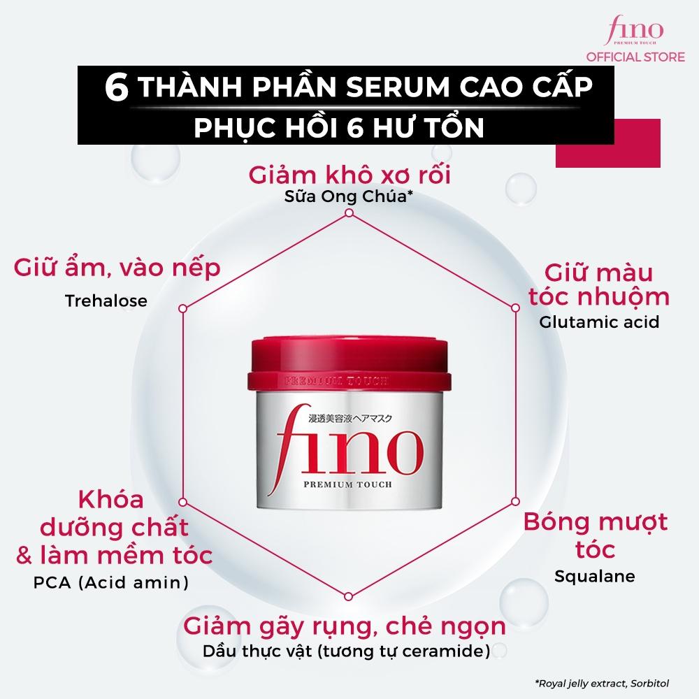 Bộ 2 hộp Kem ủ tóc cao cấp FINO Premium Touch 230g