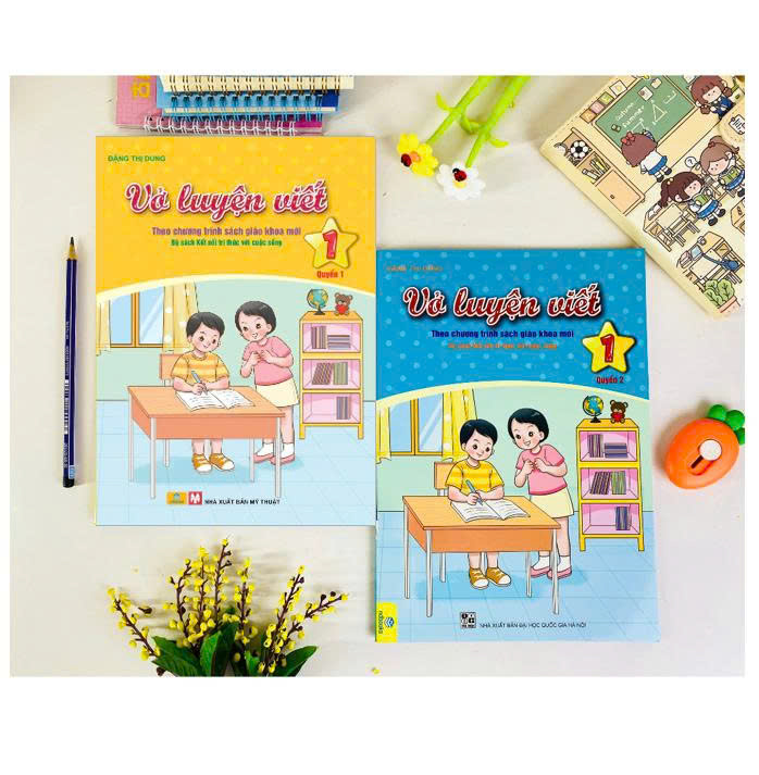 Sách - Combo 2 cuốn Vở Luyện Viết lớp 1 - Biên soạn theo chương trình Kết Nối - ndbooks