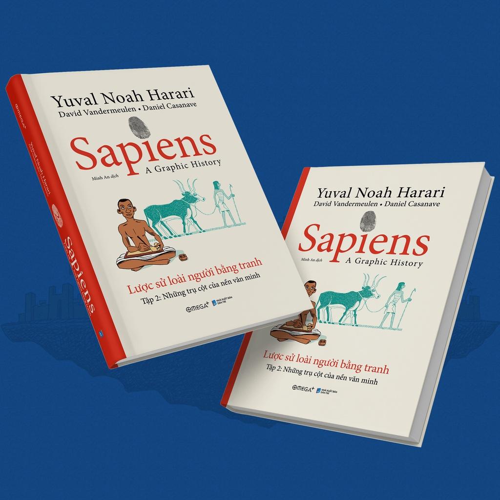 Lẻ/Combo 3 Sách Sapiens: Lược Sử Loài Người Bằng Tranh Tập 1 + Tập 2 + Tập 3 (Combo 3 tặng &quot;Không Thể Dừng Bước - 269k)