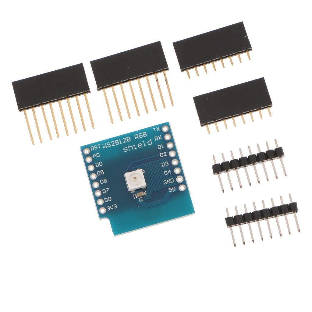 RGB SMD LED Module for for D1 Mini WIFI Full Color Pwm Tricolor LED For  MCU