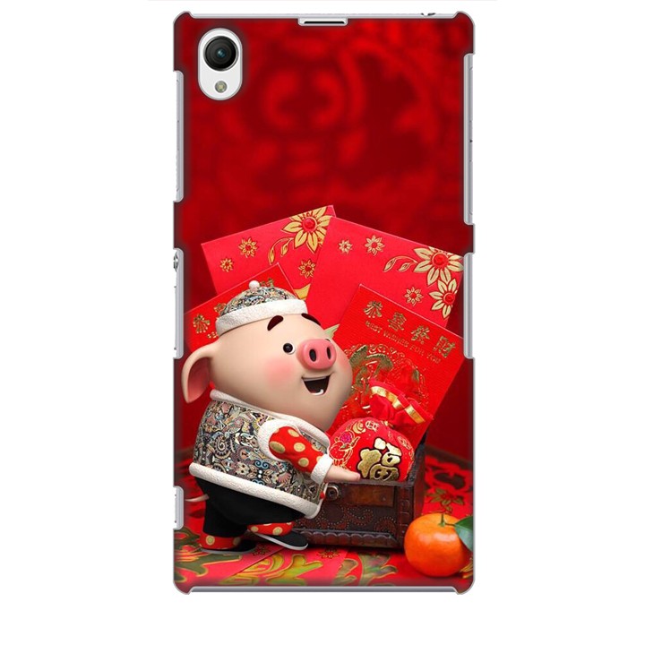 Ốp lưng dành cho điện thoại SONY Z1 Heo Lì Xì