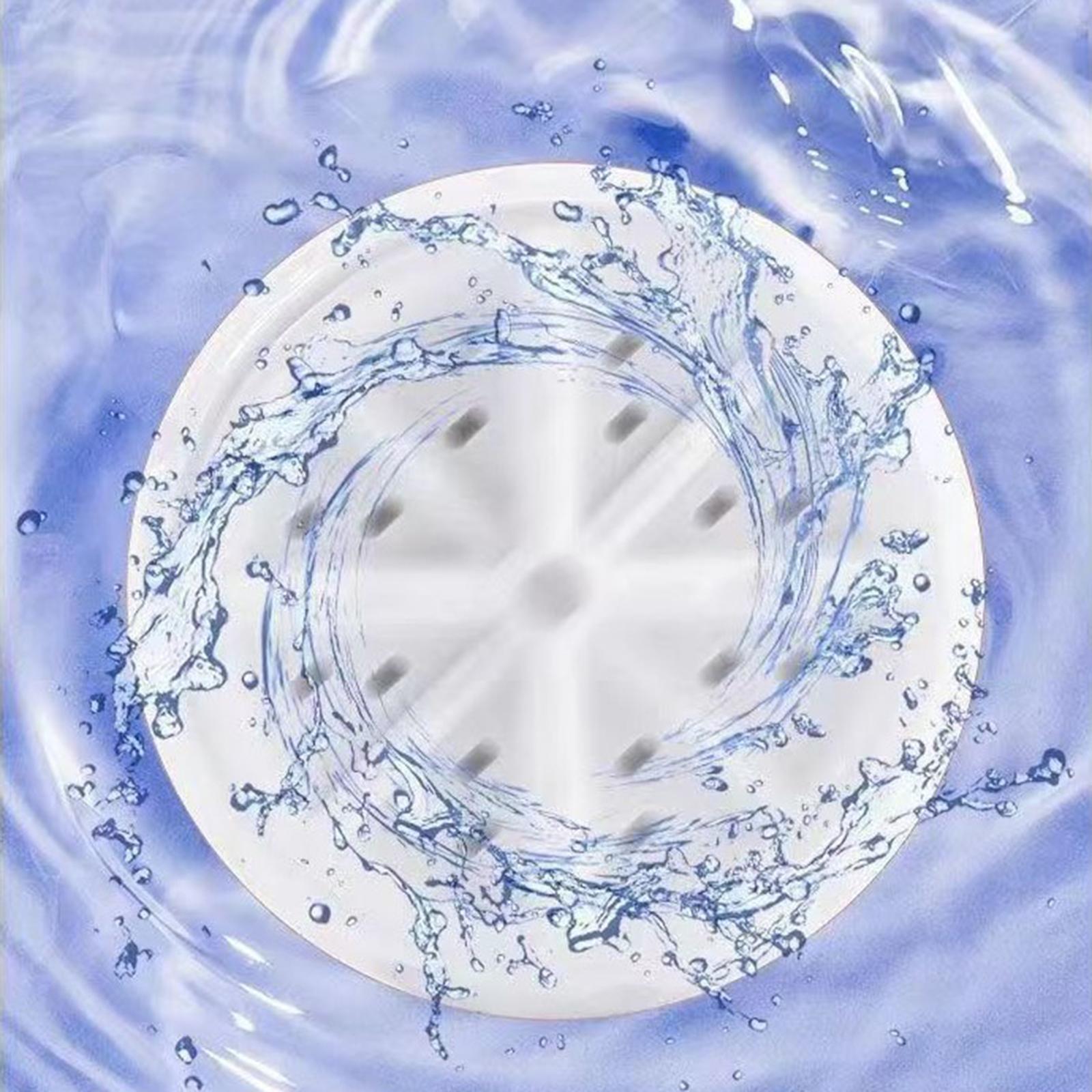 Portable Mini Washing Machine USB Rechargable Travel Washer for Laundry Home Bathroom