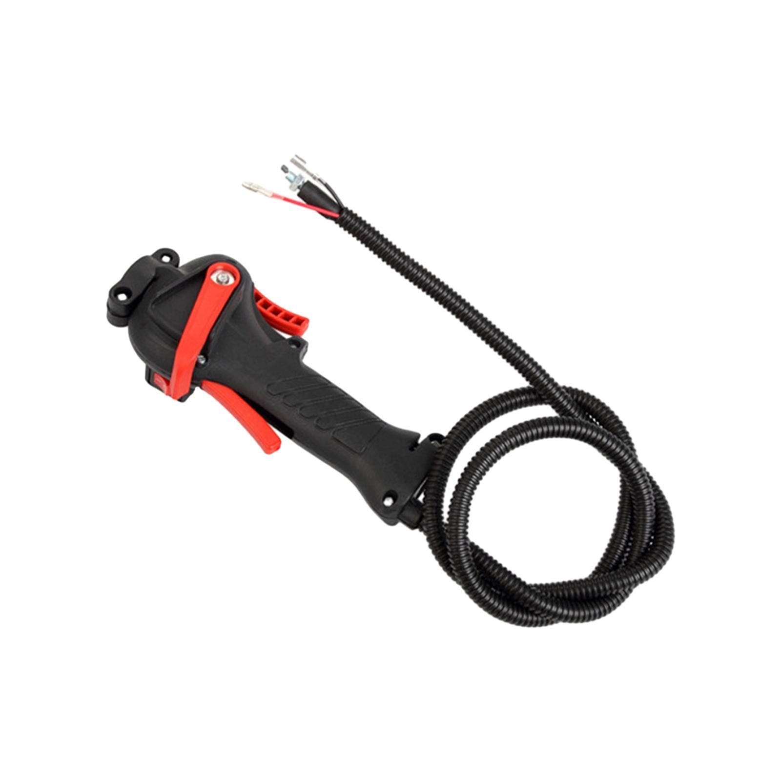 Brush Cutter Strimmer Handle Switch Throttle Cable for Backpack Grass Cutter