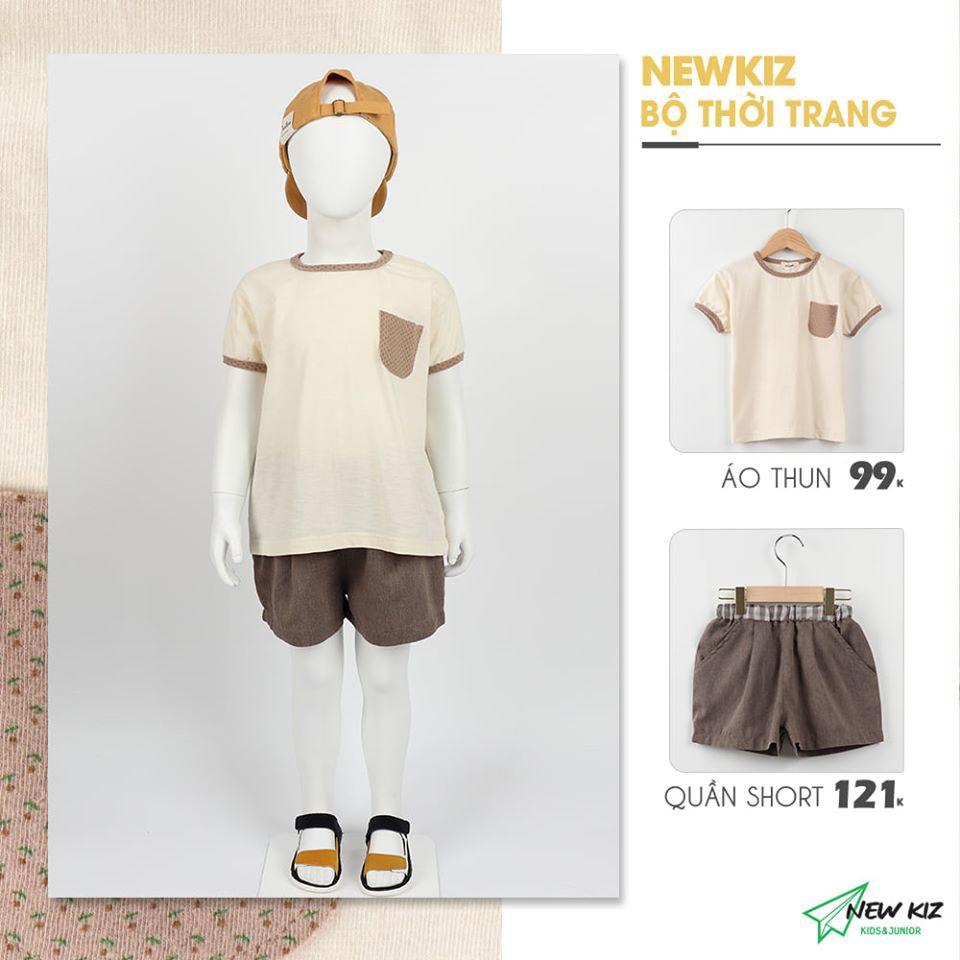 Set bộ thời trang Unisex trẻ em - Nhập khẩu Hàn Quốc