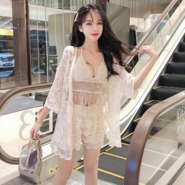 Bộ đồ bơi 3 món hàng đẹp Quảng Châu