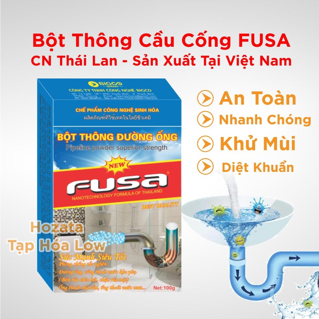 Siêu Mạnh - Bột thông đường ống fusa chính hãng công nghệ thái lan