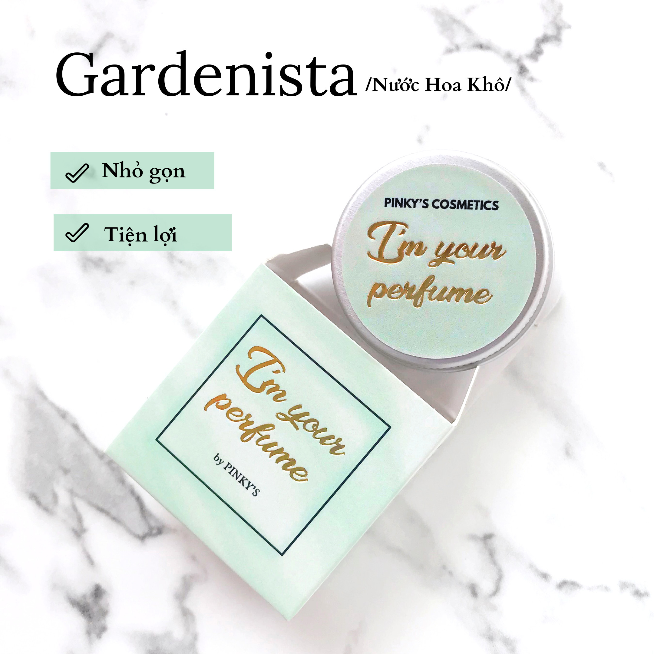 Nước Hoa Khô PINKY'S - mùi Gardenista