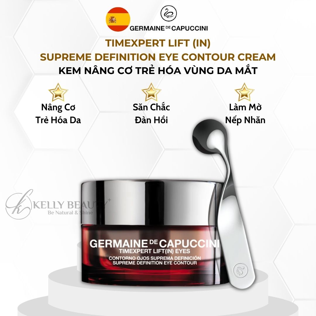 Kem Dưỡng Mắt GERMAINE TIMEXPERT LIFT Supreme Definition Eye Contour | Kelly Beauty