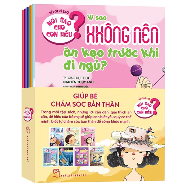 Bộ Sách Nói Sao Cho Con Hiểu - Giúp Bé Chăm Sóc Bản Thân (Bộ 7 Cuốn)