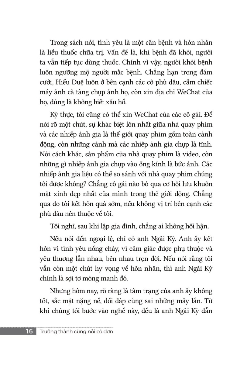 Trưởng Thành Cùng Nỗi Cô Đơn _SGB