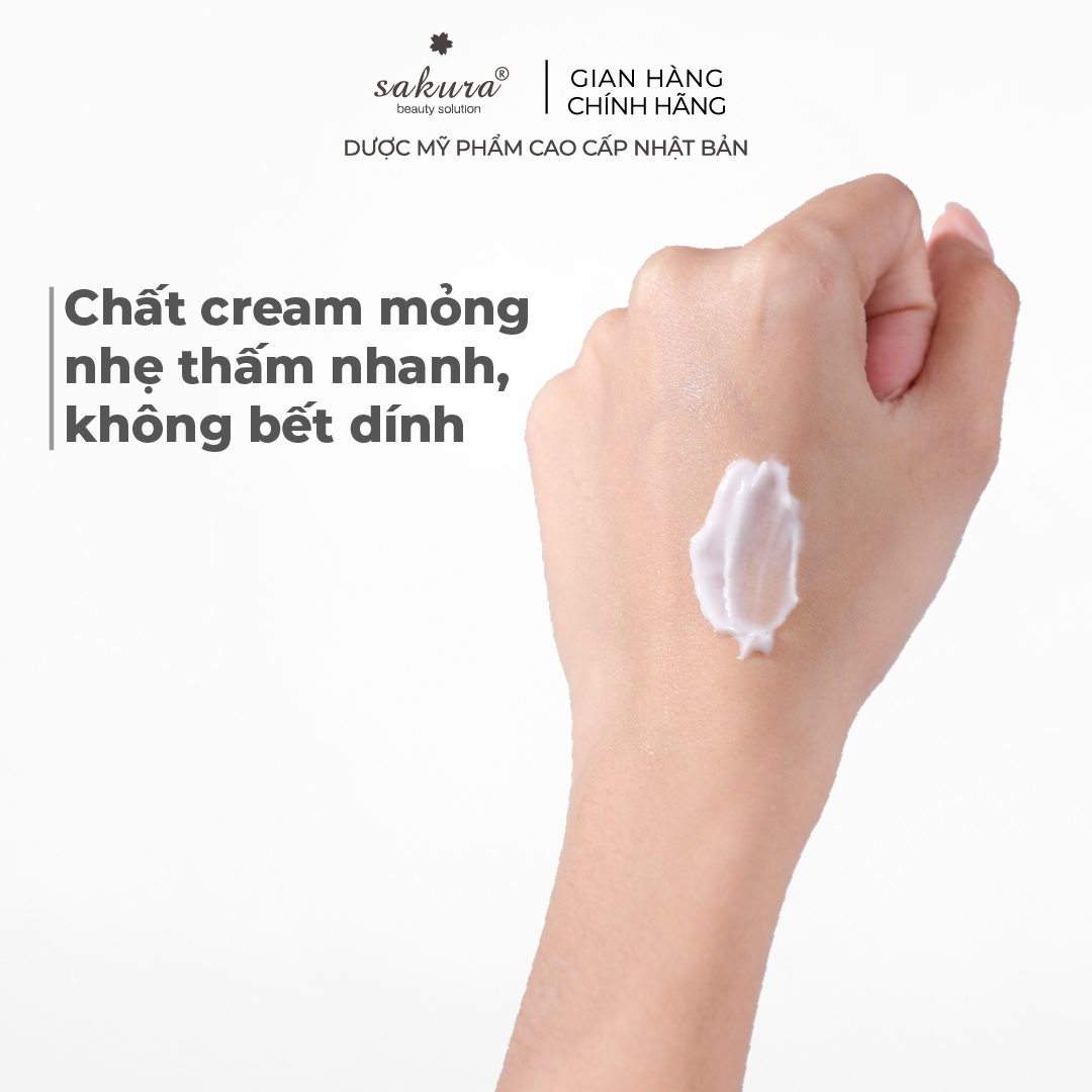Kem làm mờ vết nám Sakura Transforming Cream 30g