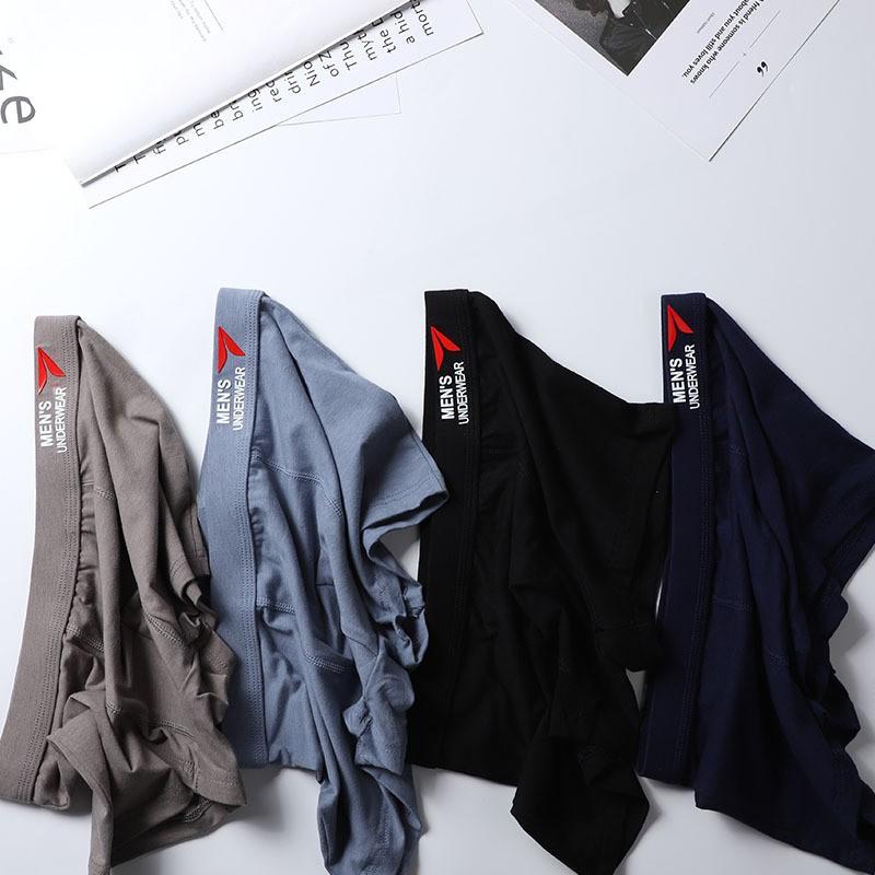 Quần Sịp Đùi Cotton, Quần Lót Nam Boxer Men 'Underwear Nhiều size, 4 Quần Trong 1 Hộp Sang Trọng