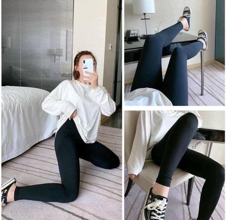 Quần legging dài nữ, thun co giãn 4 chiều,nâng mông,  siêu hách dáng