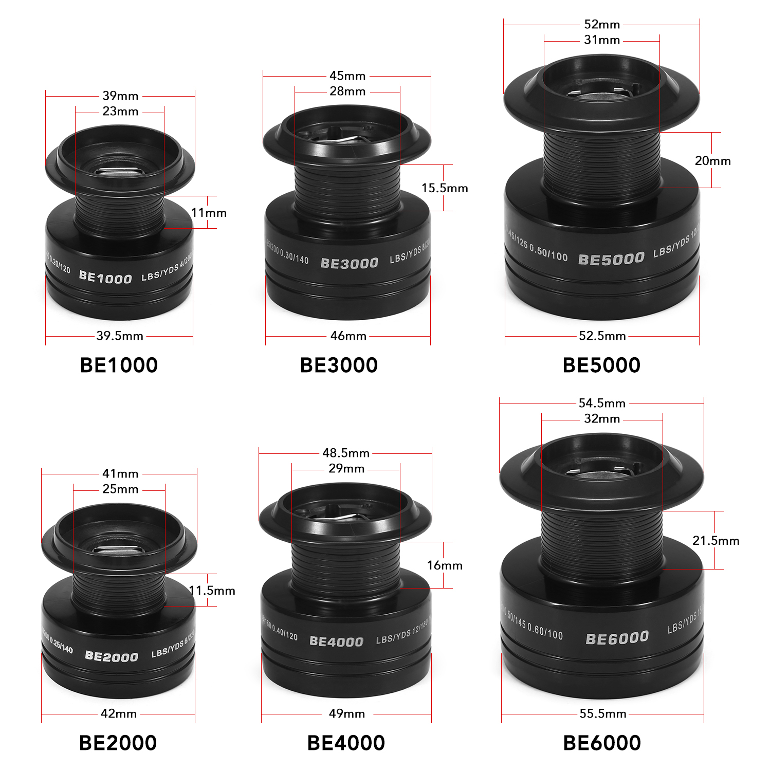Cuộn câu quay câu cá tốc độ cao 13 + 1BB với ống nhựa dự phòng