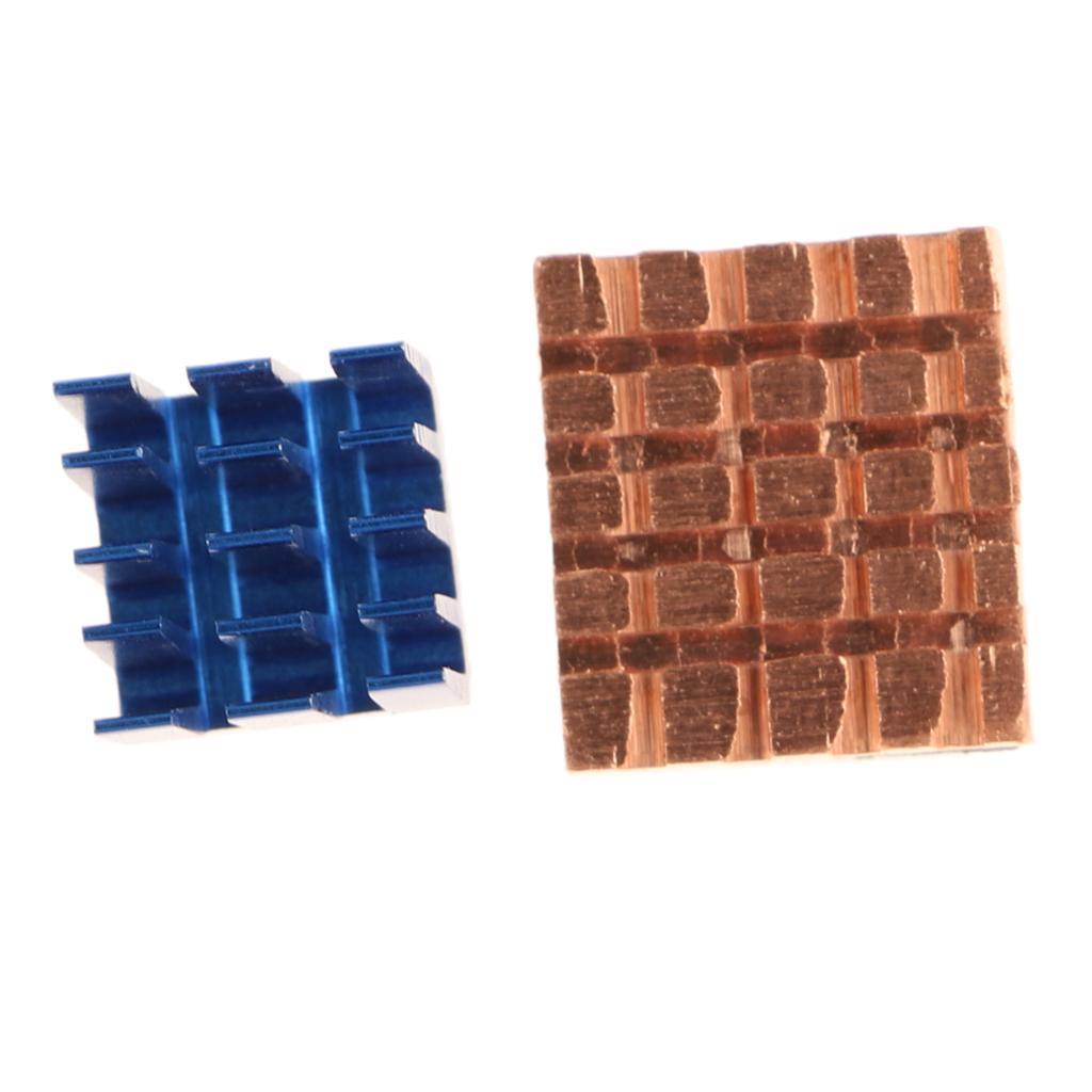 Copper Aluminium Cooling Heat Sinks with Thermal Pad for Pi