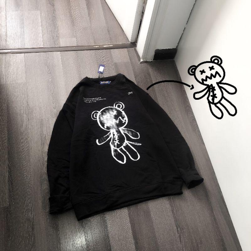 Áo sweater in hình ulzzang - ẢNH THẬT