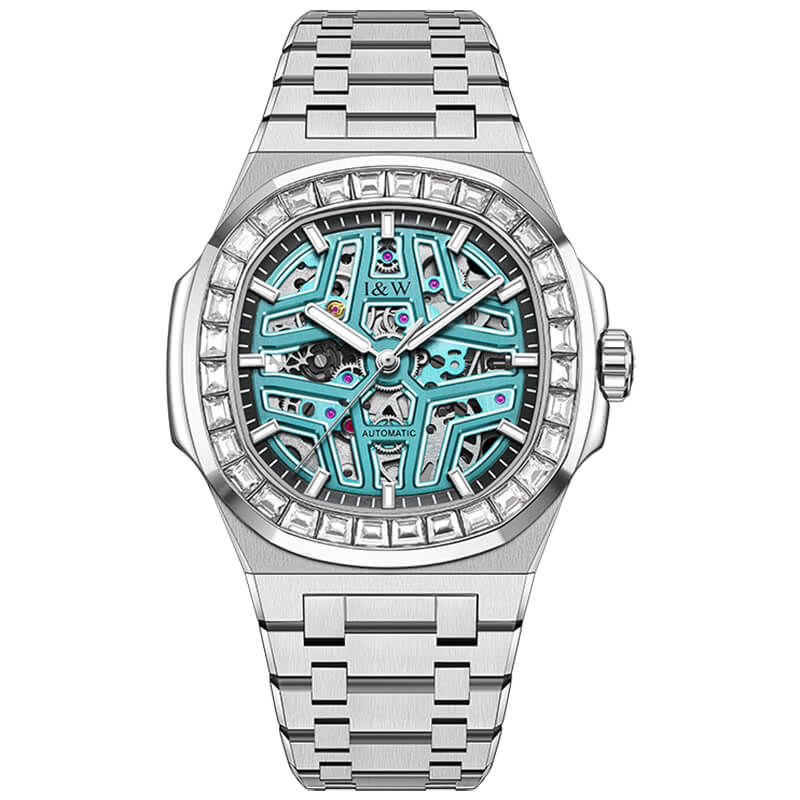Đồng hồ nam chính hãng IW Carnival IW763G-1 ,Kính sapphire,chống xước,Chống nước30m,BH24 tháng,Máy điện tử(pin),dây da
