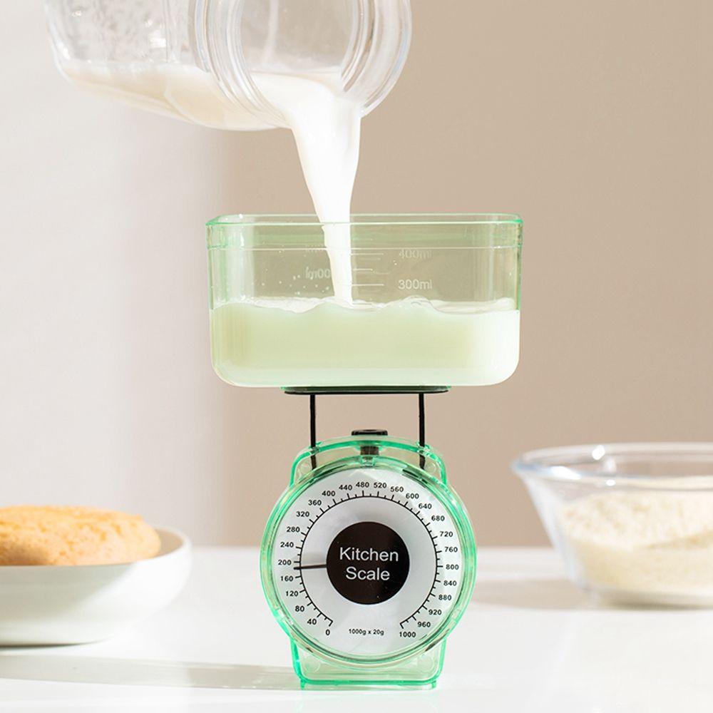 CÂN THỰC PHẨM MINI MÀN HÌNH KIM TỐI ĐA 1KG KITCHEN SCALE ĐO CHÍNH XÁC VÀ CHUẨN THIẾT KẾ NHỎ GỌN , VẠCH CHIA RÕ RÀNG