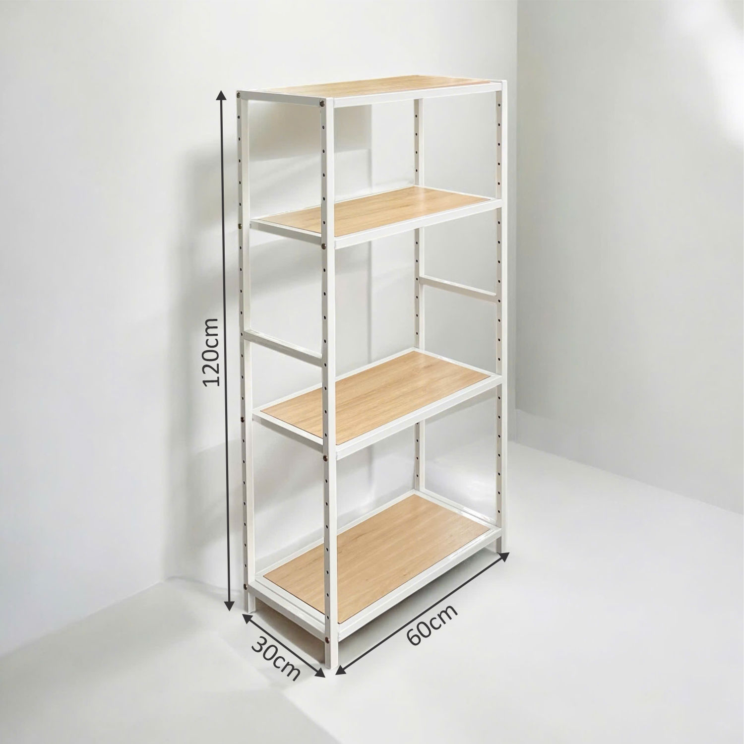 Kệ sắt 4 tầng Enter KG60120-4 60x30x120cm