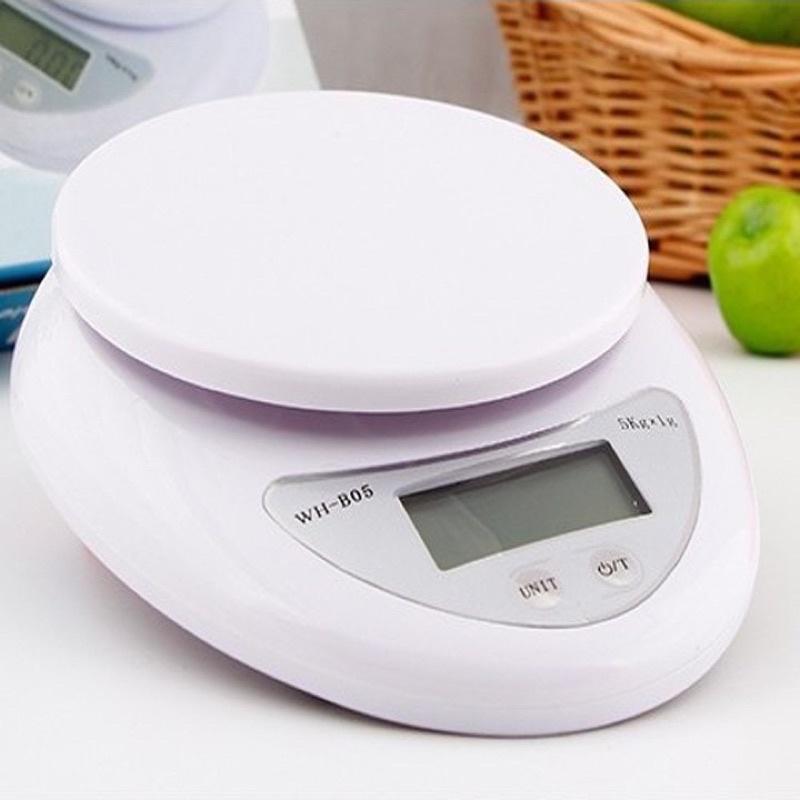 cân nhà bếp 5kg cân tiêu ly  electronic kitchen scale chia thực phẩm tiện dụng