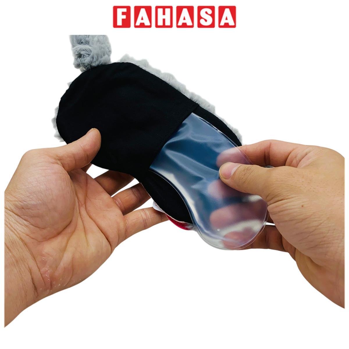 Bịt Mắt Ngủ Cừu Có Túi Nước 4m - ZooZoo 018025 - Màu Nâu