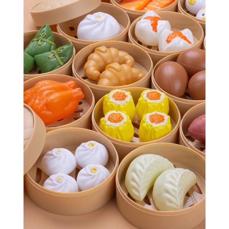 BỘ ĐỒ CHƠI NẤU ĂN DIMSUM 84 CHI TIẾT