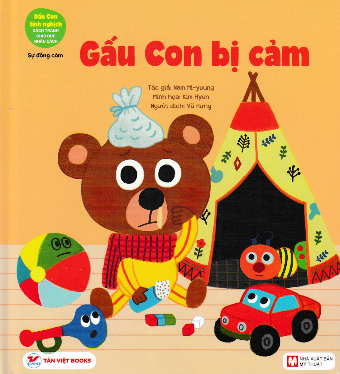 Sách - Gấu Con Tinh Nghịch - Gấu Con Bị Cảm - Sự Đồng Cảm