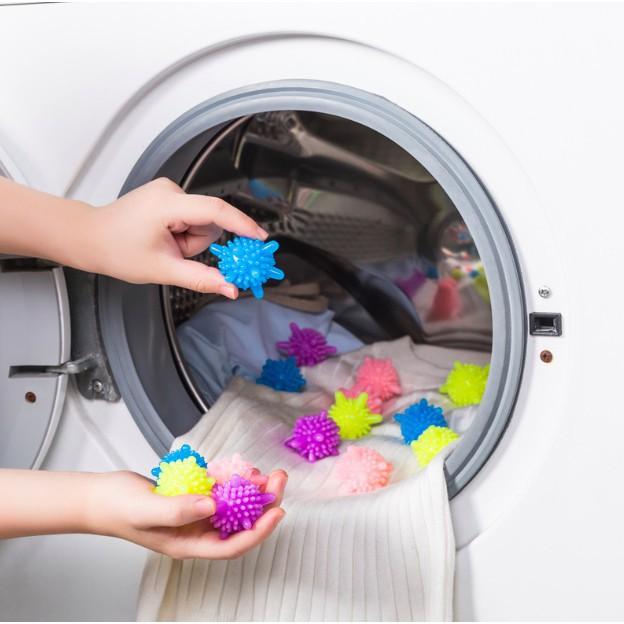 Bóng giặt cầu gai giặt đồ máy nước giặt xả tẩy siêu sạch bột bẩn chống nhăn phẳng quần áo thông minh