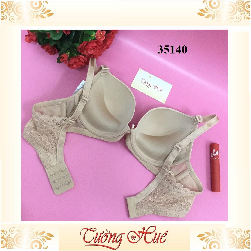 Áo lót nữ Bon Bon BV35140 nâng trơn lưng ren bảng to.