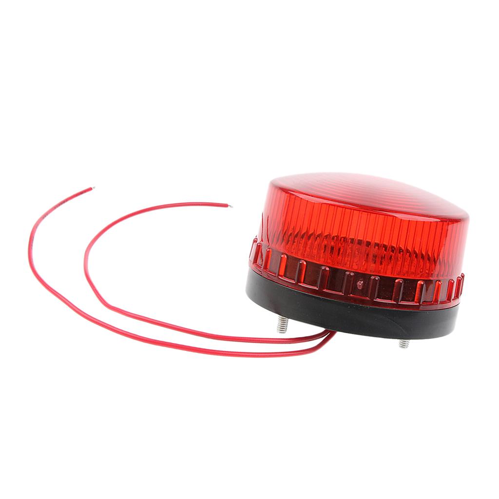 Warning Strobe Beacon Alarm Light Signal Tower Lamp Water Proof DC24V LED