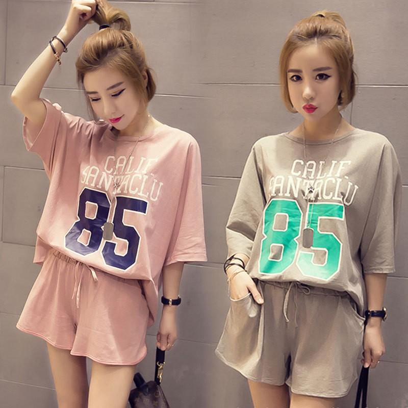 Đồ bộ nữ cộc tay bộ mặc nhà dễ thương thun sữa mềm mại B99