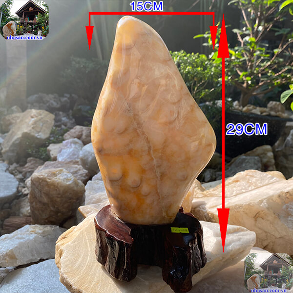 Thạch anh bông vàng vượng tài khí - 4.58kg - TAV144