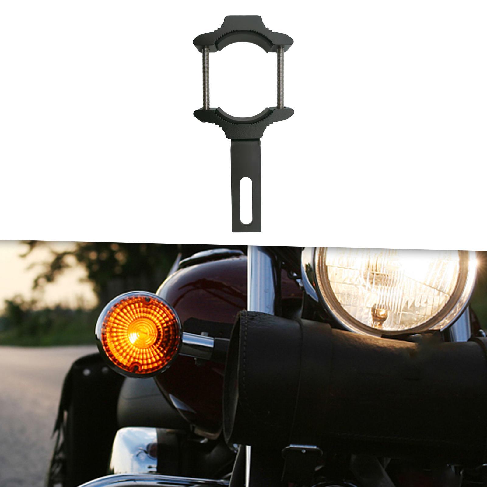 Motorcycle Headlight Mounting Bracket Tube Clamp Durable Accessory Universal